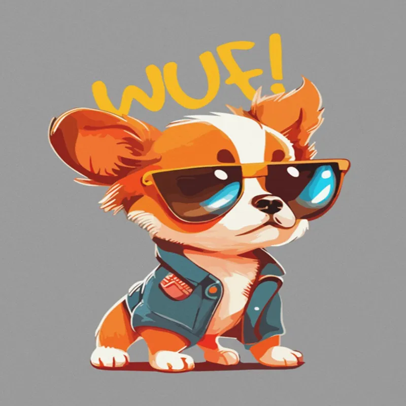 Wuf ! A4 StickZing