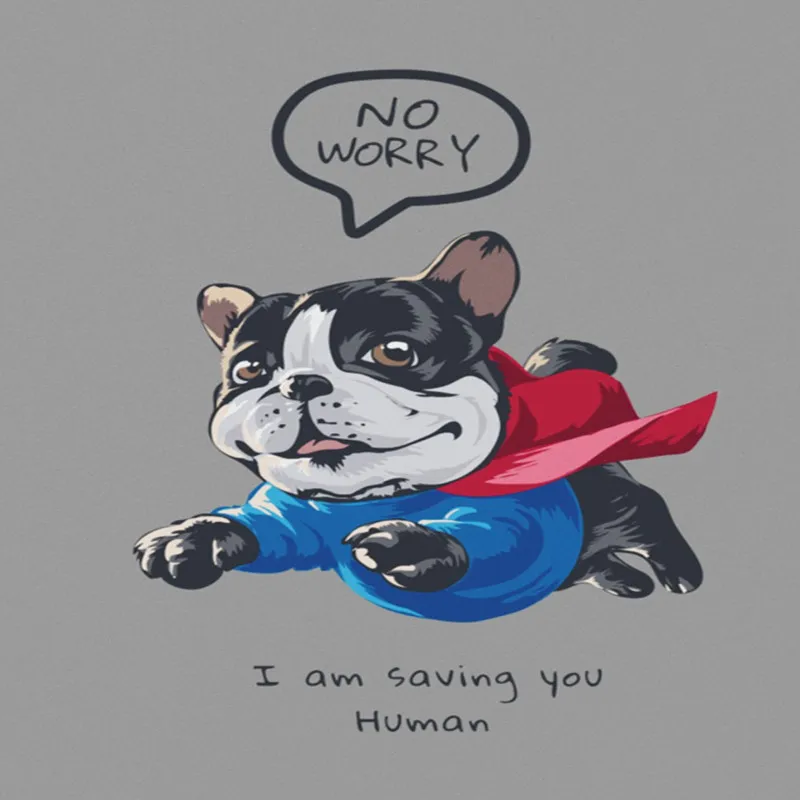 No Worry I Am Saving You Human A4 StickZing