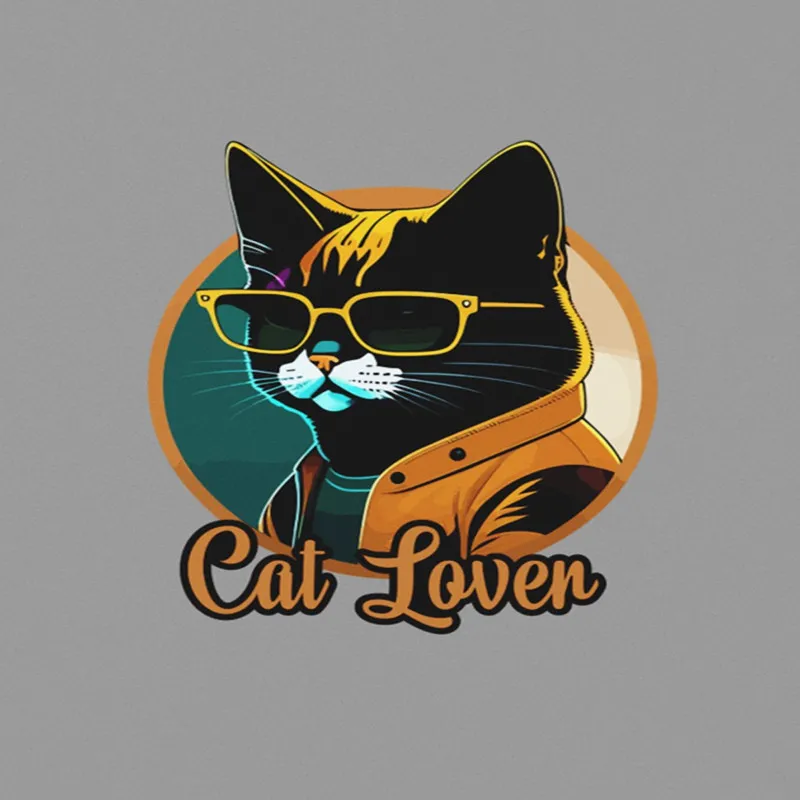Cat Lover A4 StickZing