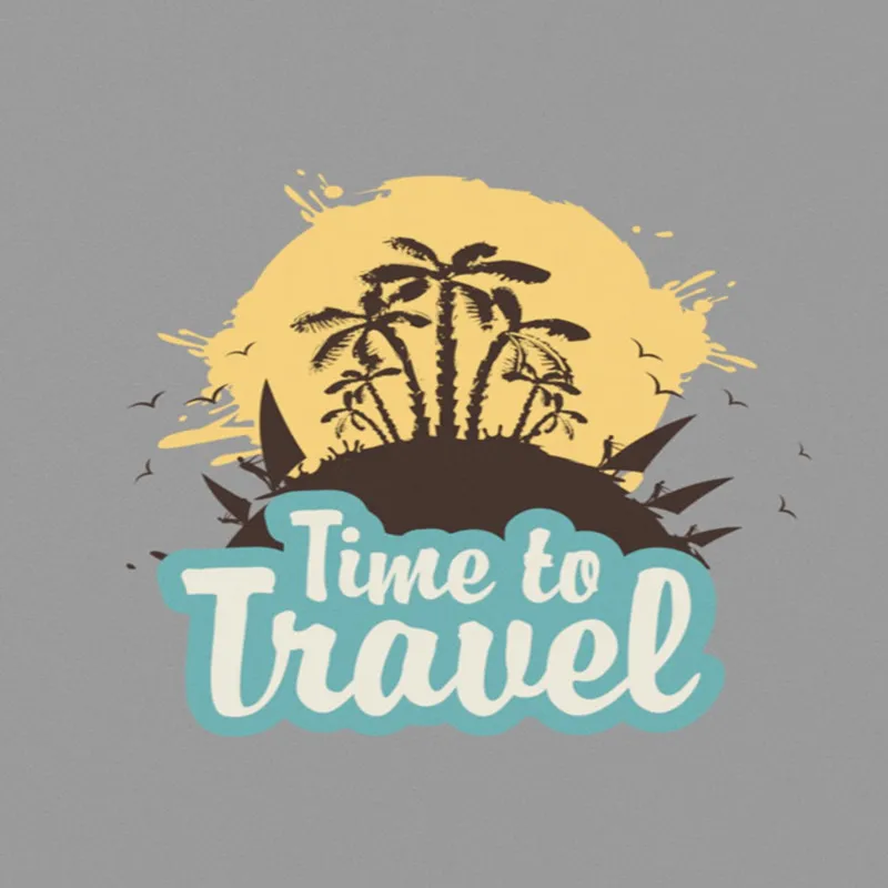 Time To Travel A4 StickZing