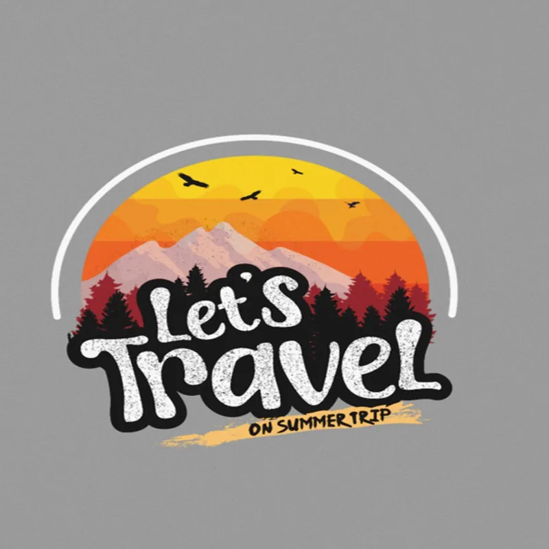 Let's TravelOn Summer Trip A4 StickZing
