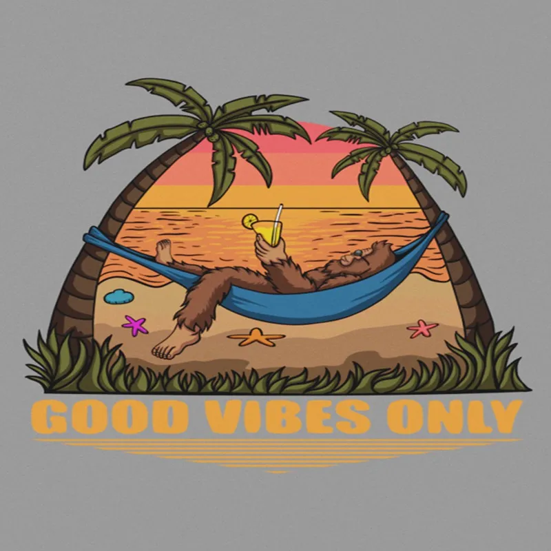 Good Vibes Only A4 StickZing