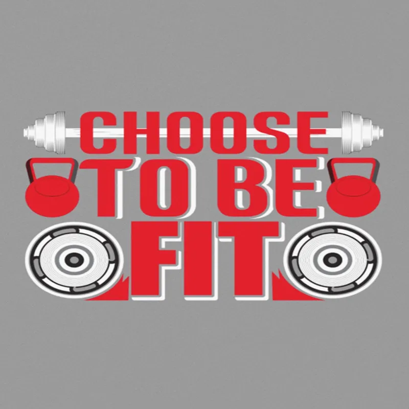Choose To Be Fit A4 StickZing