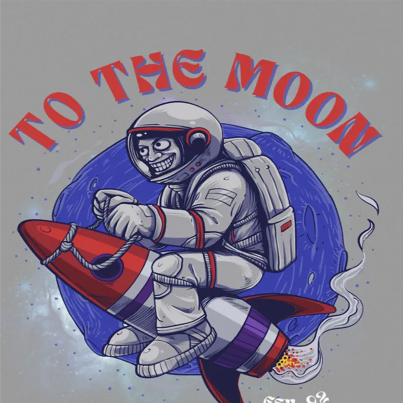 To The Moon A4 Stick Zing