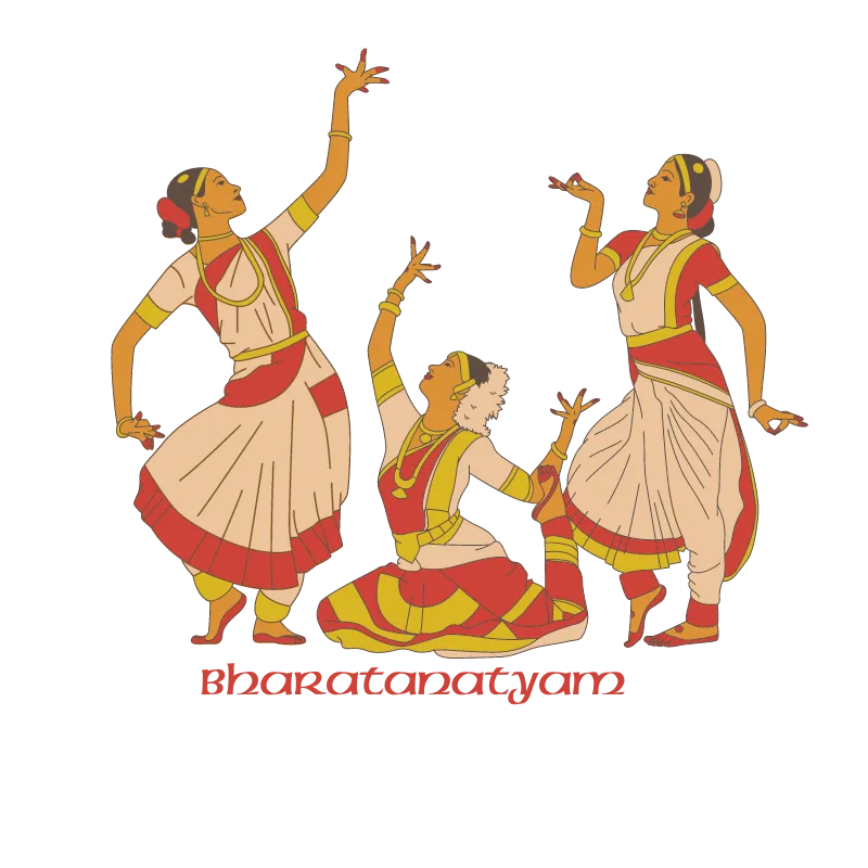 Bharatanatyam Tote Bag