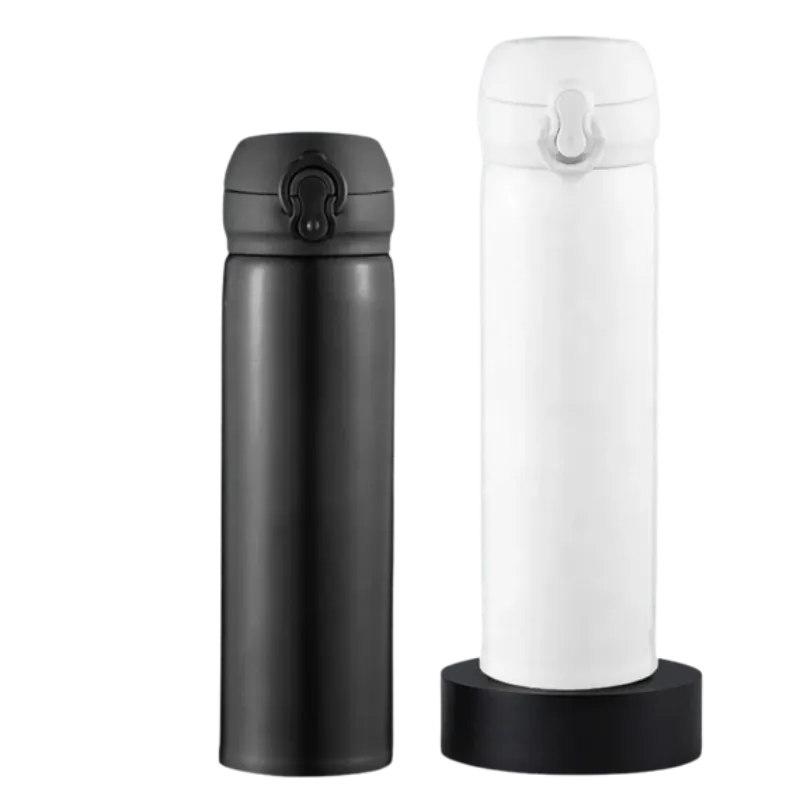 ExecutiveFlow Steel Desk Bottle (Black)