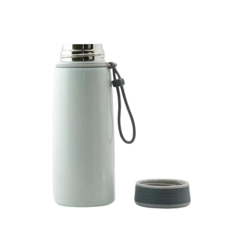 Office Essentials Steel Bottle (White)
