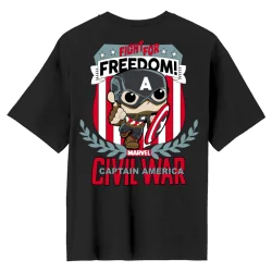 Captain America Oversized T-Shirt