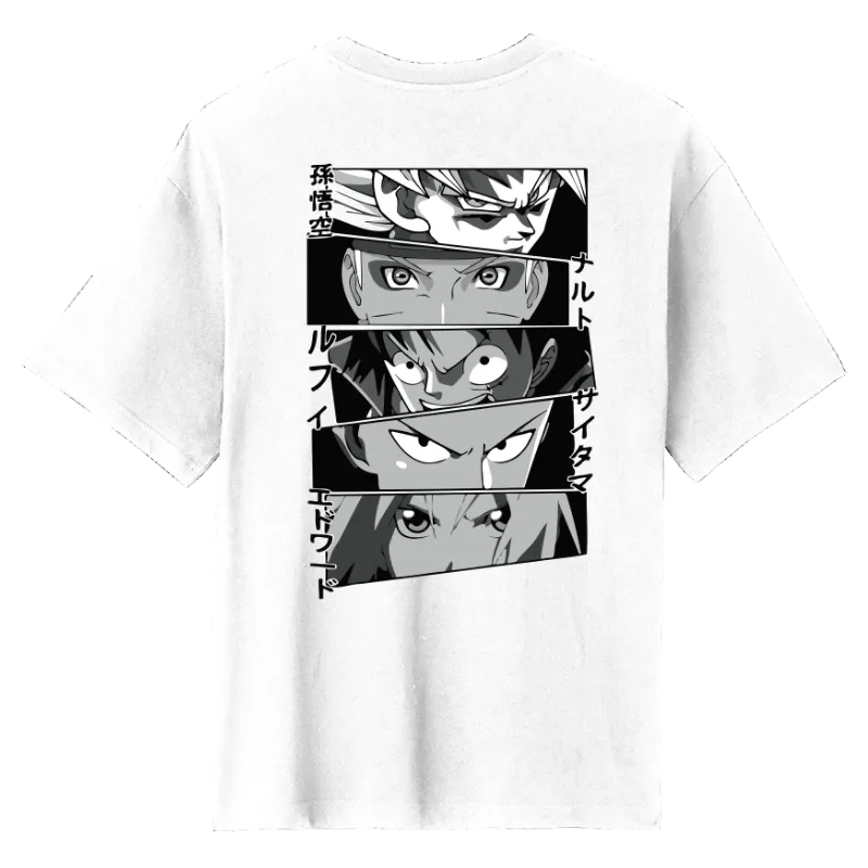 All Anime Oversized T-Shirt