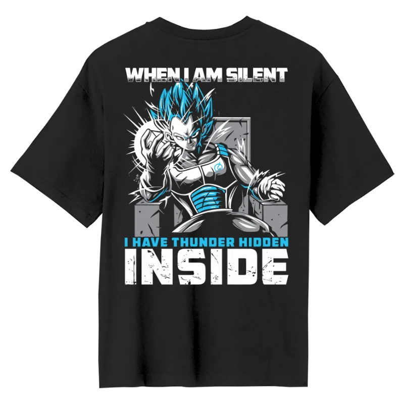 When I Am Silent Oversized T-Shirt