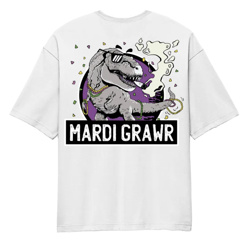 Mardi Dinosaur Oversized T-Shirt