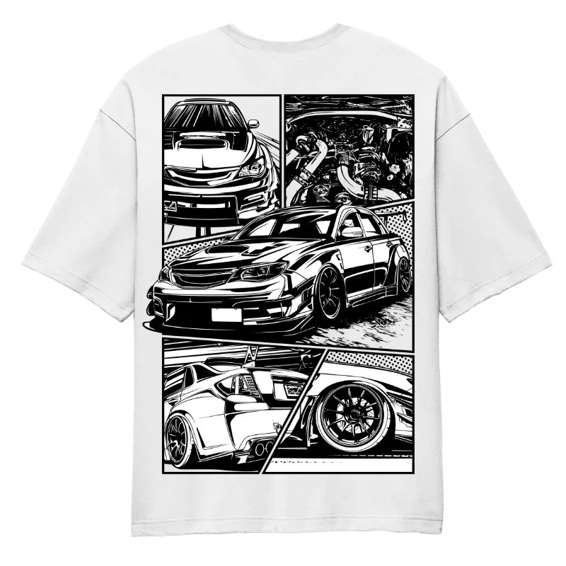 Sabaru Wrx Oversized T-Shirt