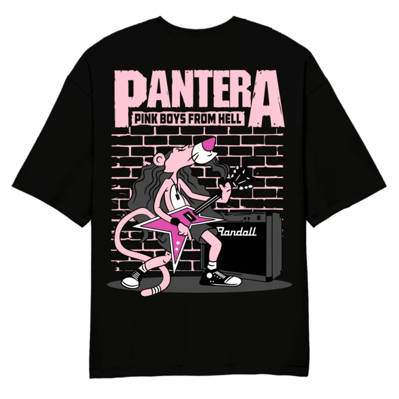 Pink Panther Oversized T-Shirt
