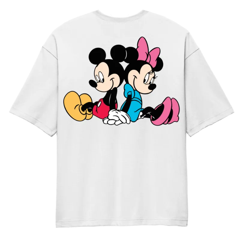 Mickey-Minnie Couple Oversized T-Shirt