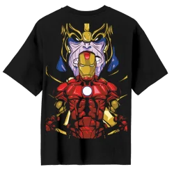 Thanos And Iron Man Oversized T-Shirt
