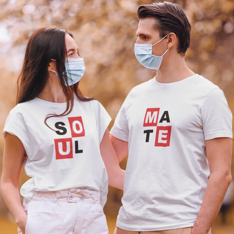 Soulmate  Couple T-Shirt