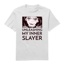 Unleashing My Inner Slayer Round Neck T-Shirt