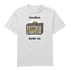 Vacation Mode Round Neck T-Shirt