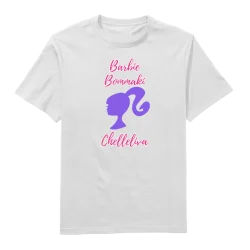 Barbie Bommaki Chelleliva Round Neck T-Shirt