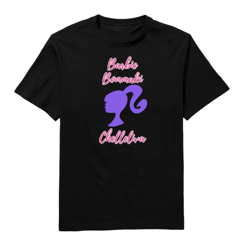 Barbie Bommaki Chelleliva Round Neck T-Shirt