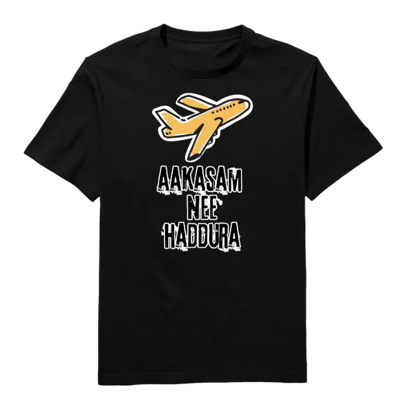 Akkasm Nee Hadduru Round Neck T-Shirt