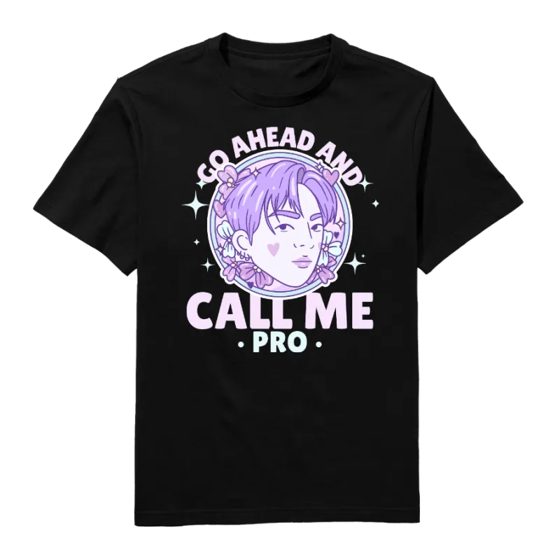 Call Me Pro Round Neck T-Shirt