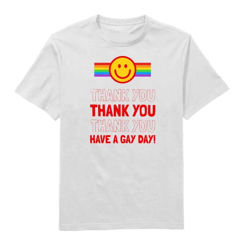 Thank You Round Neck T-Shirt