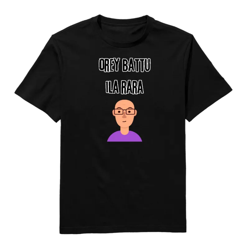 Orey Battu Ela Rarra Round Neck T-Shirt