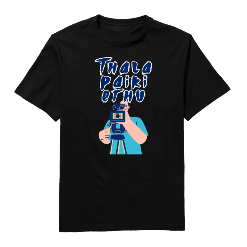 Thala Paiki Ethu Round Neck T-Shirt