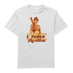 Come Play With Me Round Neck T-Shirt