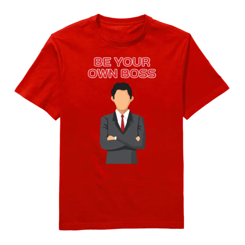 Boss Round Neck T-Shirt