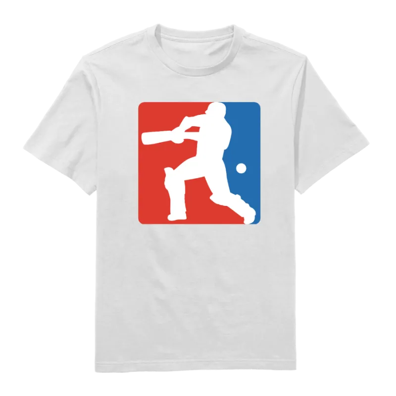 Cricket League Round Neck T-Shirt