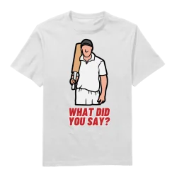 What do you say? Round Neck T-Shirt