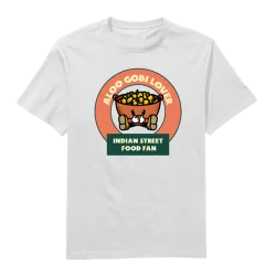 Aloo Gobi Lover Round Neck T-Shirt