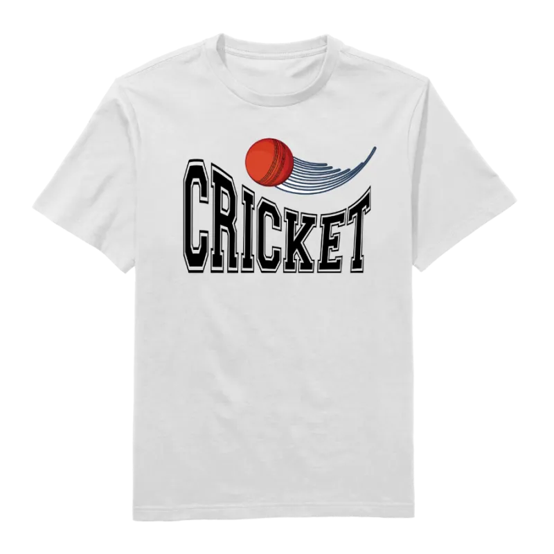 Cricket love Round Neck T-Shirt