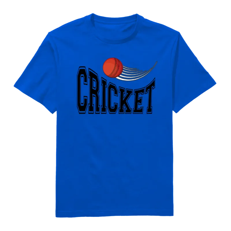 Cricket love Round Neck T-Shirt