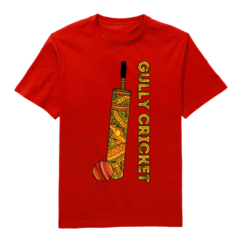 Gully cricket Round Neck T-Shirt