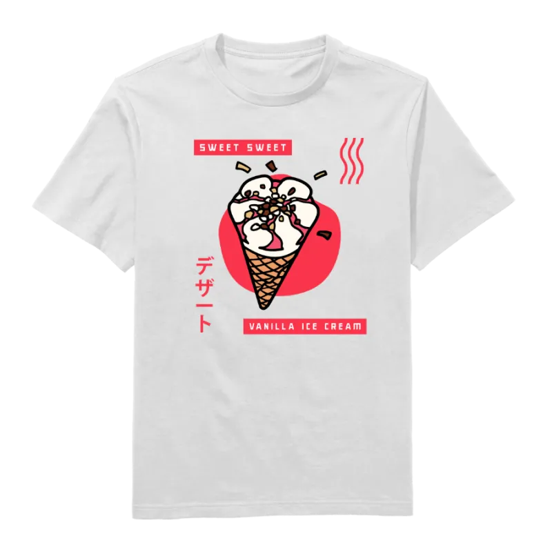 Sweet Round Neck T-Shirt