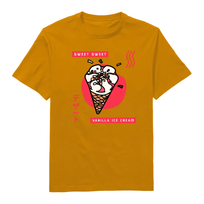 Sweet Round Neck T-Shirt
