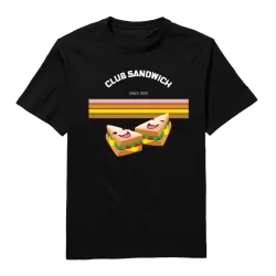 Club Sandwich Round Neck T-Shirt