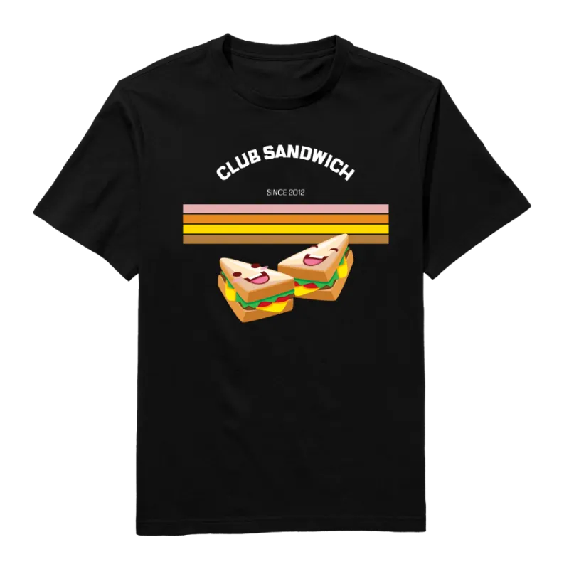 Club Sandwich Round Neck T-Shirt