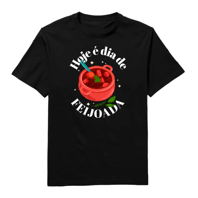 Hoje e Dia De Round Neck T-Shirt