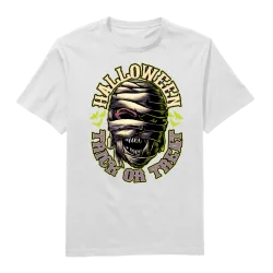 Trick Or Treat Round Neck T-Shirt