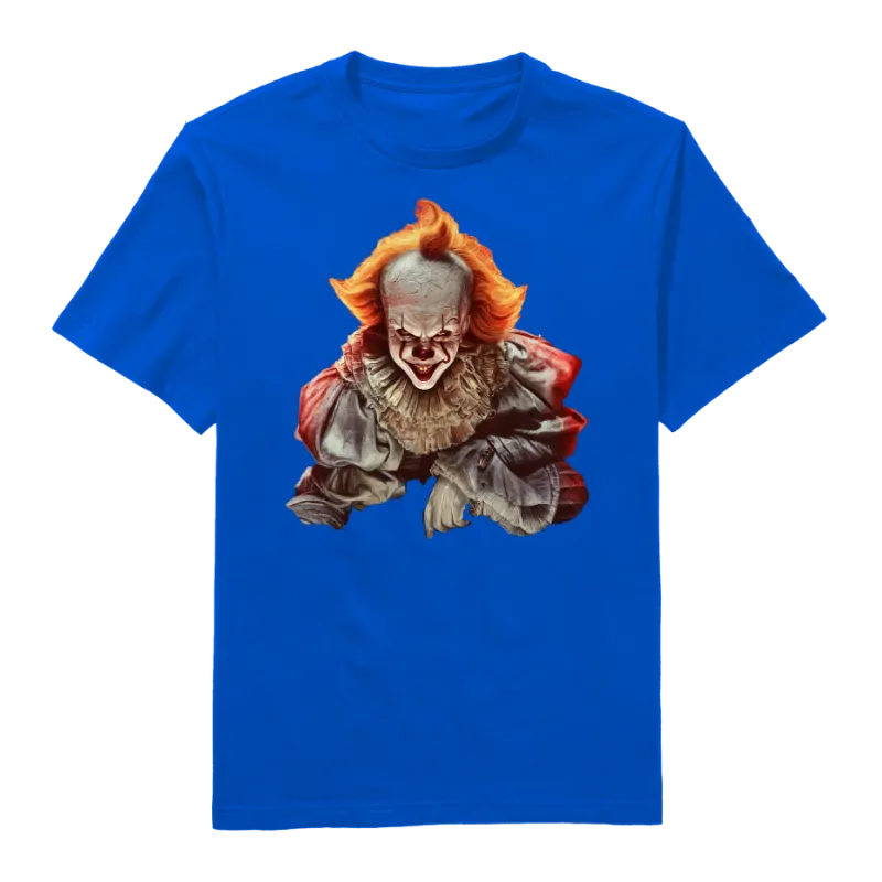 Clown Round Neck T-Shirt
