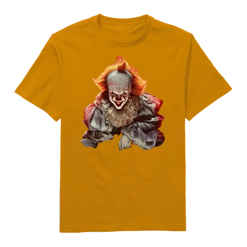 Clown Round Neck T-Shirt
