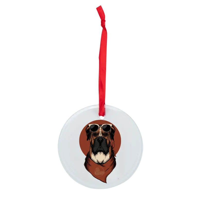 Customized Hard Board Ornament Circle