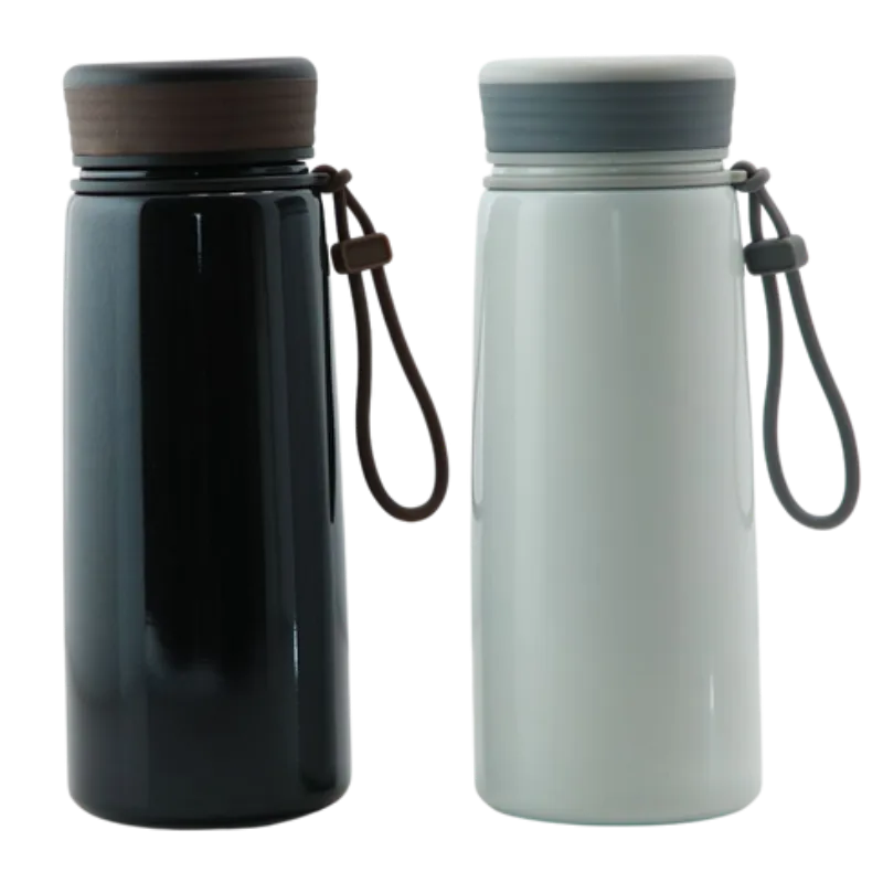 Office Essentials Steel Bottle (White)