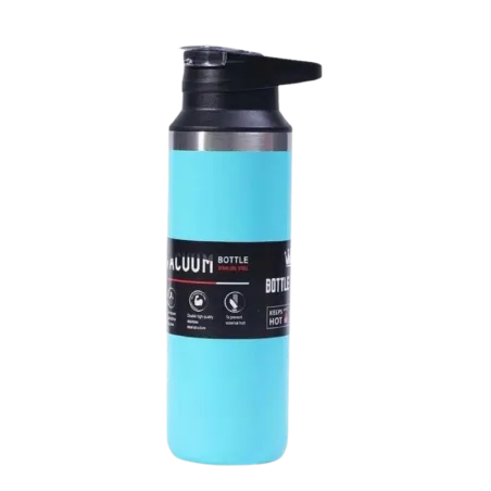 Hot & cold vacuum bottle (Blue)