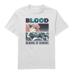 Blood attack Round Neck T-Shirt