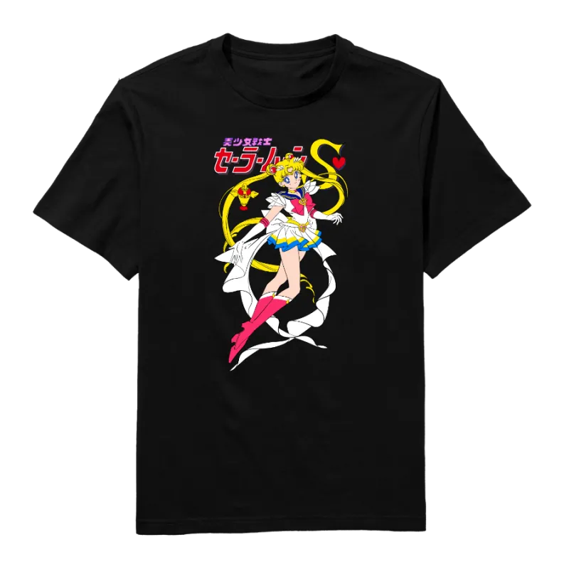 Magic girl Round Neck T-Shirt